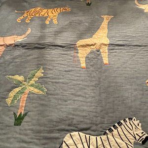 Pottery Barn Kids Twin Safari/Animal Quilt